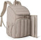 BAGSMART Diaper Bag Backpack, Large Baby Diaper Bag, Quilted Puffy Baby Bag
