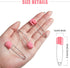 50 Pieces Safety Diaper Pins, 2.2 Inch Plastic Head Cloth Diaper Nappy Pins with Velvet Bag, Pink