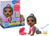 Baby Alive Lil Snacks Doll, Snack-Themed 8-Inch Baby Doll, Snack Box Mold, Toy for Kids 3+, Black Hair