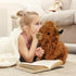 10.5 Inches Highland Cows Stuffed Animals, Cute Fluffy Cow Plush Figure Toys for Kids Baby Girls Boys