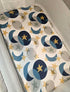 TotAha Mini Crib Sheets Fitted, Star & Moon Pack N Play Sheets, Super Stretchy Jersey Knit for Playard