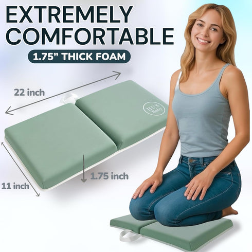 HUX Baby Elbow Set, Elbow Comfortable Baby Bath Kneeler and Rest Pad Non-Slip Bathtub Kneeling Pad for Bathing Baby