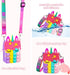 Civan Unicorn Pop It Purse Fidget Toy for Girls, Silicone Cartoon Bag for Kids, Sensory Popper Gift for Birthday