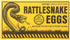 Rhode Island Novelty Joke Rattlesnake Egg Envelope, Set of 6