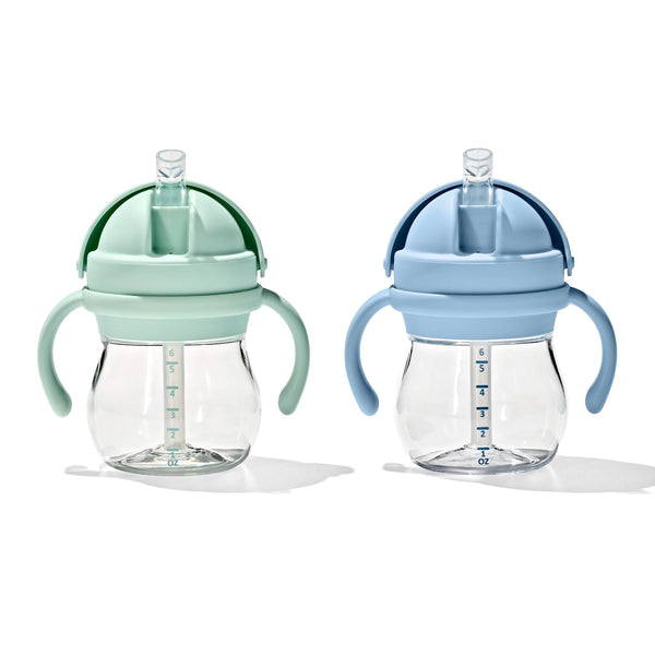 OXO Tot Transitions Straw Cup with Handles 6 oz. - Opal and