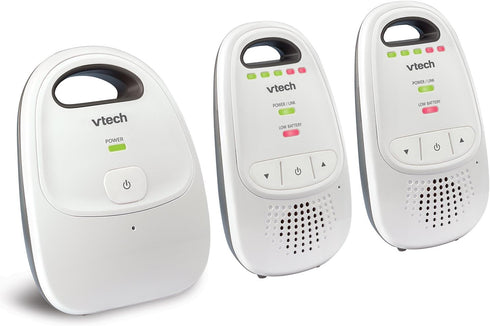 VTech Upgraded Baby Monitor, Rechargeable Battery, Long Range, Crystal-Clear Sound, and Alerts