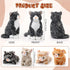 5 13.78 Inch Mommy 4 HyDren Pcs Cat Stuffed Animal Large Plush Cat with Kittens for Boys Girls Plush Toy, Birthday