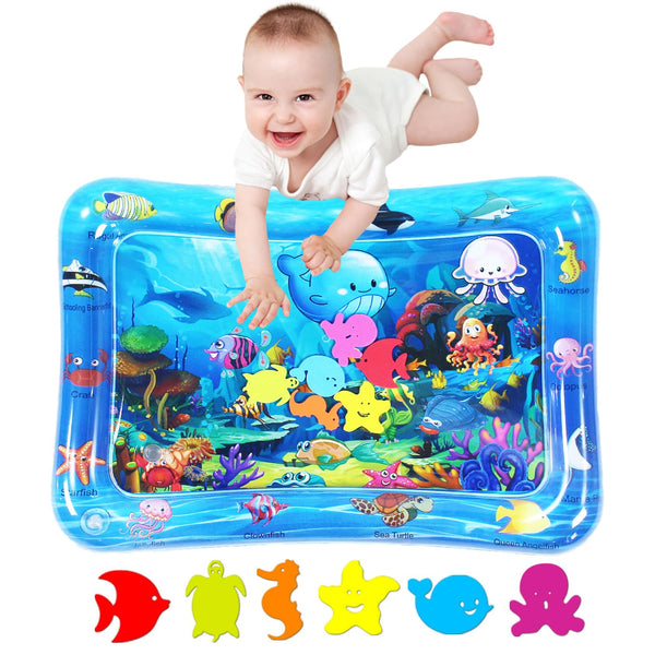 ZHUYNXIR Infant Play mat, Inflatable Play Mat Water Cushion Baby Water mat, Fun