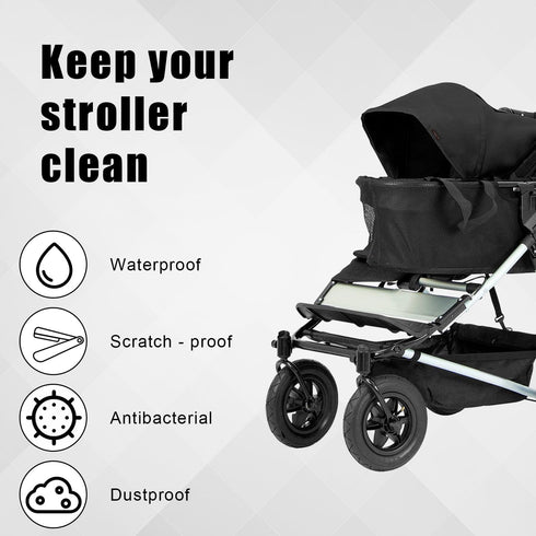 Stroller Bag, Waterproof Travel Bag for Stroller, Portable Gate Check Cover with Handle for Airplane