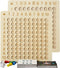 Asweets 2 in 1 Wooden Montessori Board Game - Educational Math Table Game for Addition and Multiplication, Double-Sided