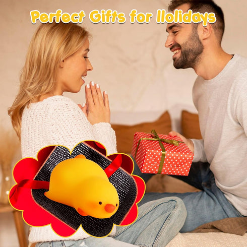 AiSiXin Duck Squishy Stress Balls for Kids and Adults, Dough Ball,Squishy Toys, Squeeze Sensory Toys, Animal Squeeze