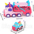 7 1 1 2 3 1-3, 1 2 3 newcrave in Carrier Truck Toys for Year Old Girl, Toddler Girl Toys Age Car Toys Truck with Light