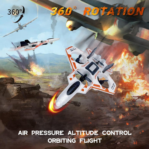 Kids,2.4Ghz Hovering,360 Light,2 8+ Remote Control Drone for Foam RC Airplanes Helicopter Quadcopter with Auto
