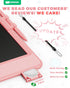 KOKODI 8.5 Inch LCD Writing Tablet, Toddler Doodle Board, Erasable Reusable Drawing Pads, Educational Toy, Pink.