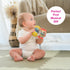 Edushape My First Rainstick, Set of 2 3 Inch Rainmaker Toys for Babies, Sensory Musical Instrument for Tummy Time Play