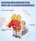 3+Years Playset, 3+ Fine Motor Building Robot Blocks for Old Kids, Snap on Robots Together Building Blocks, Take Apart