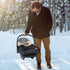 Orzbow Winter Baby Car Seat Cover, Universal Car Seat Bunting Bag for Babies with Adjustable Zipper, Removable Car Seat