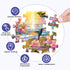 300 Pieces Puzzles for Adults - Hummingbird Beach Flower Puzzle, Gift for Family, 20.5x15IN
