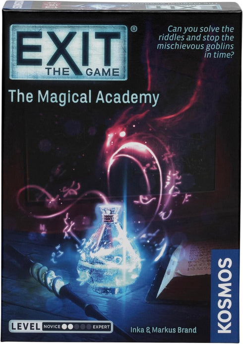EXIT: The Game - The Magical Academy | Co-op Escape Room Games for 1+ Players | Brainteasers for Ages 10+