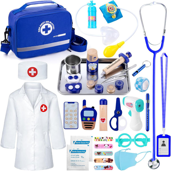 EFO SHM Doctor Kit for Kids, 35 Pcs Kids Doctor Kit for