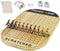 Jyquorp Horse Race Board Game Racing Game Thickened Solid Wood with 11