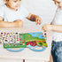 Reusable Sticker Books for Kids - 4 Sets Removable Toddler Sticker Book for Educational Learning Toys