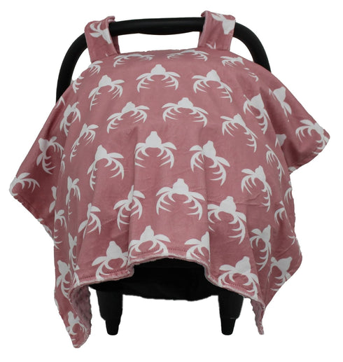 Dear Baby Gear Baby Car Seat Canopy - Infant Car Seat Cover with Snap Opening for Boys & Girls - 40x30"