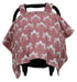 Dear Baby Gear Baby Car Seat Canopy - Infant Car Seat Cover with Snap Opening for Boys & Girls - 40x30"