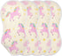 tplaotee 22x11in Cute Cartoon Pink Rainbow Unicorns Cotton burping Cloths Soft and Absorbent? Baby wash Cloth