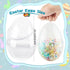 Restroma 12 Inch/ 10 inch/ 8 inch 3/4/ 8/9/ 12 (9 (10 Inch)) Giant Clear Plastic Easter Eggs Fillable Pcs Jumbo