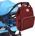 Backpack Backpacks Pack Ramhorn Diaper Multifunction Travel Waterproof Back for Mom, Red