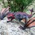 8" Dragon Toy Figure, Realistic Plastic Ancient Mythological Fire Creature Model for Kids and Adults