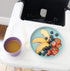 Bamboo Kids Plates - Set of 4 Non Toxic & Eco Friendly Dinnerware, Breakfast, Lunch, & Dinner Plate for Toddlers &