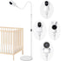 Derebir Upgraded Floor Baby Monitor Mount Stand Compatible with ARENTI 2K Alnanny A4