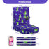 Toddler Booster Seat for Dining Table, Adjustable Safety Buckle Child Booster Seat with Backrest, Waterproof Washable