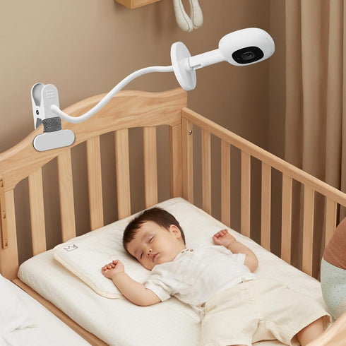 Pyfhy 1/4 Baby Monitor Mount for Nanit Pro Smart Baby Monitor & Flex Stand, Also for Cameras with Screw Stand, Flexible