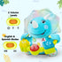 Ryotagift Crinkle,Tummy 0 3 6 9 12+ Baby Bilingual Musical Dinosaur Stuffed Animals Toys,Infant Early Learning Toy