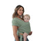 mushie Baby Wrap Carrier | Organic Cotton and Elastane | Infant Sling