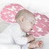 Bulletgxll Set 4, White Butterflies Unisex Baby Burp Cloths of Soft Absorbent Organic Cotton Muslin Burping Cloths