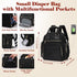 Backpack Pad,13 Diaper Bag Travel Baby Bag with Changing Pockets, Insulated Pockets,USB Charging Port,Baby Shower