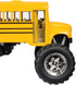 KinsFun 5" Pullback Monster School Bus Die Cast Metal Model, Action Toy Monster Truck
