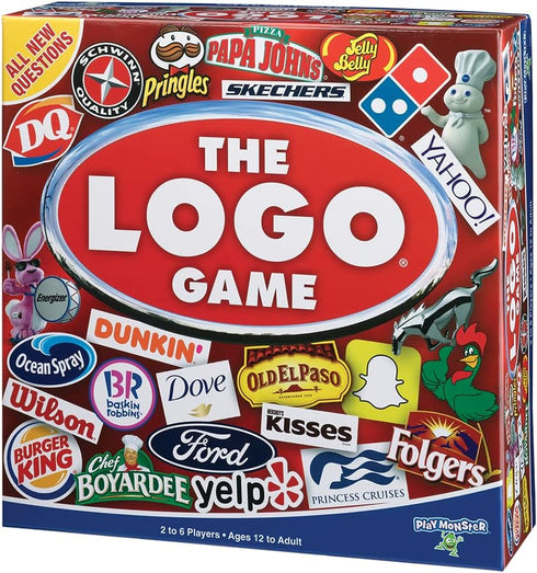 The Logo Game - Fun Party Game of Things You Know and Love! - Ages 12+ - 2-6 Players