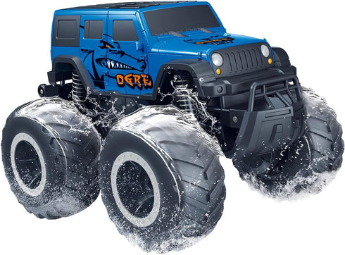 Threeking 1:16 SUV Toys RC Car Truck, Waterproof Remote Control Cars Suitable for All Terrain 4WD Off-Road Gifts for