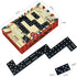 Wooden Double Six Dominoes Set, Classic 28 Pieces Board Game for Kids, Ideal for 2-4 Players