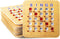 GSE 5Ply Stitched Shutter Bingo Cards - Easy-Read Large Print Bingo Cardboard with Sliding Windows (10-Pack)