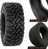 RC 1.2in Beadlock Tires 62 * 24mm, Soft Sticky Rubber Tires for 1/18 Trx4m, 1/24 SCX24 FCX24, 4PCS (Style B)
