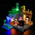 VONADO LED Light for Lego Minecraft The Skeleton Dungeon 21189, Lighting Set Compatible with Lego 21189