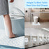 FCQWMTSD 60 Pack Commode Commode Disposable Toilet Mat,Non-Slip Waterproof U-Shape Pads for Adult Incontinence & Kids