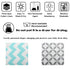 Portable Changing Pad, 2 Pack Baby Waterproof Diaper Changing Mat for Home and Travel