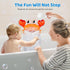 1-3 6-12 12-18 1st Gigilli Crab Baby Bath Toys, Rechargeable Bath Bubble Machine for Toddler, Automatic Shower Bathtub